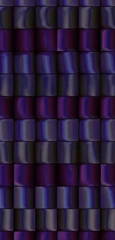 3D abstract dark purple mobile wallpaper.