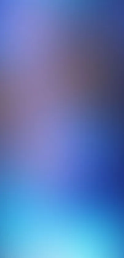 Abstract blue gradient phone wallpaper with soft hues.