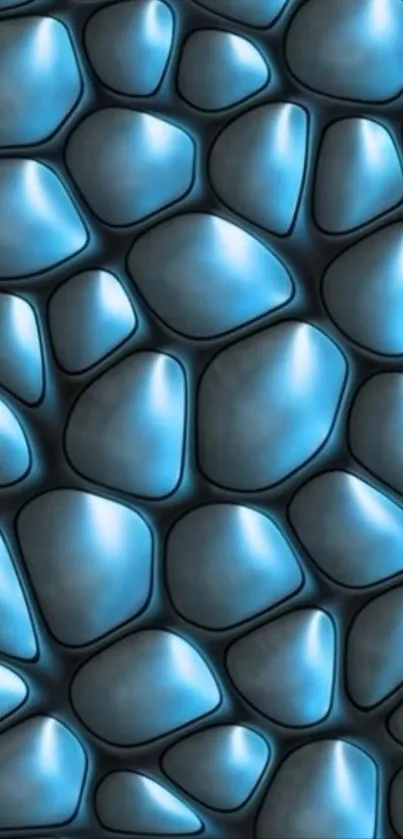 Abstract blue stones pattern background with modern texture.