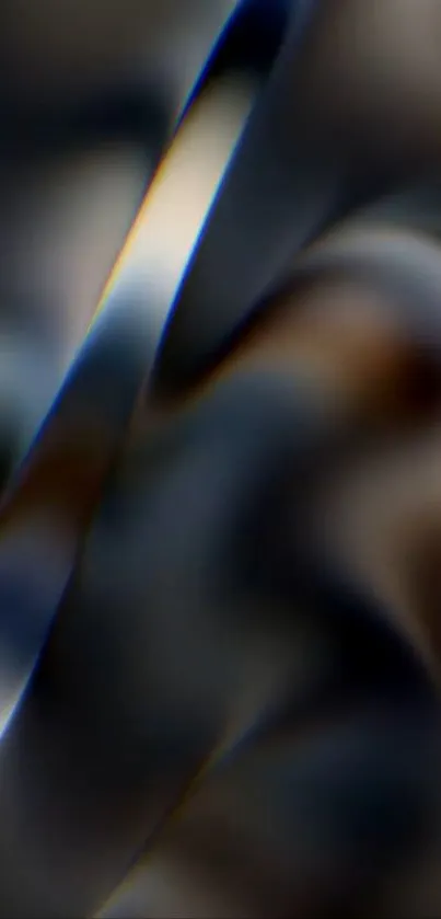 Abstract dark wave design with fluid textures.