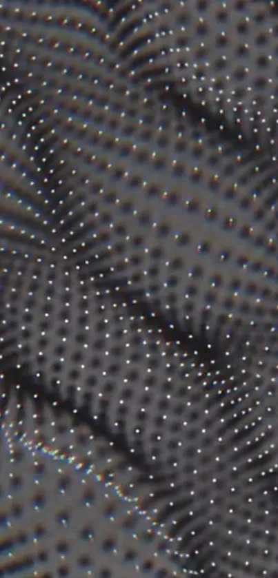 Abstract dotted pattern with dark tones wallpaper.