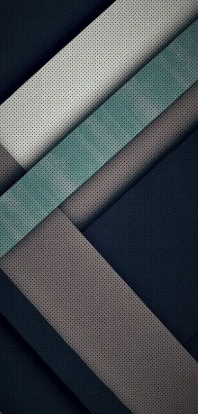 Abstract geometric wallpaper with intersecting lines and modern colors.