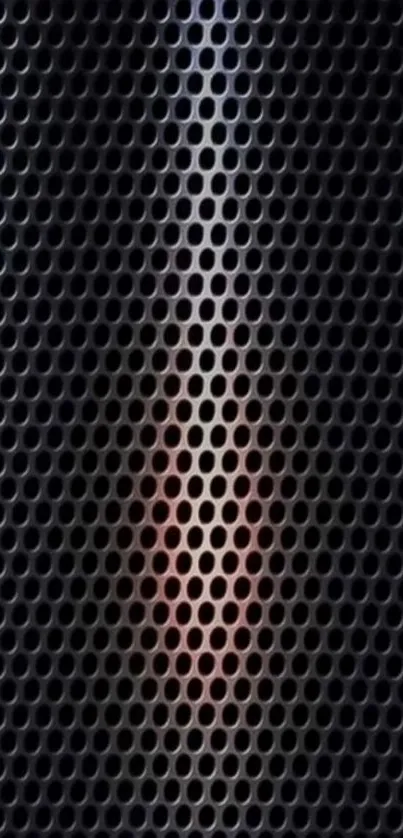 Mobile wallpaper featuring abstract metal mesh pattern.