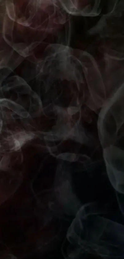 Abstract smoke wallpaper with dark, swirling patterns for phone backgrounds.