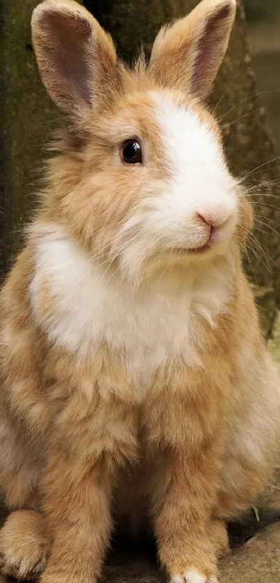Adorable Rabbit Wallpaper - free download