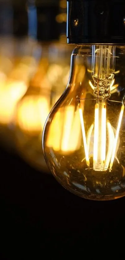Amber Liquid Automotive Lighting Live Wallpaper