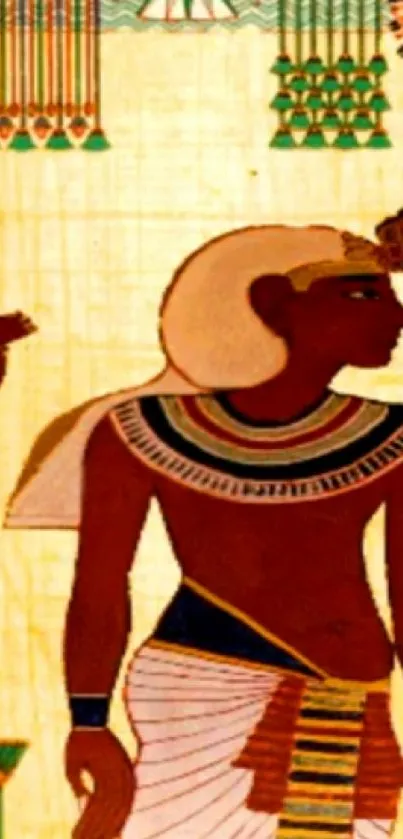 Ancient Egyptian gods depicted in vibrant artwork.