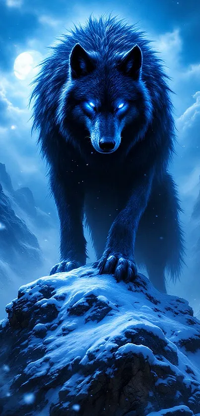 Angry Growling Wolf Live Wallpaper