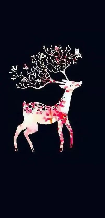 Animal Cartoon Deer Live Wallpaper