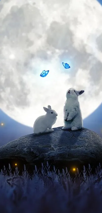 Animal Sky Moon Live Wallpaper