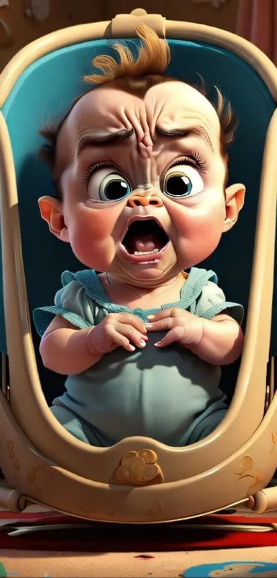 Animated Baby Mobile Wallpaper - free download