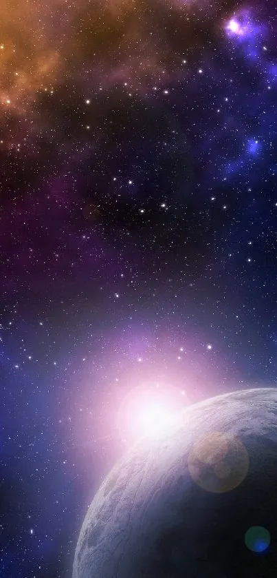 Art Electric Blue Astronomical Object Live Wallpaper