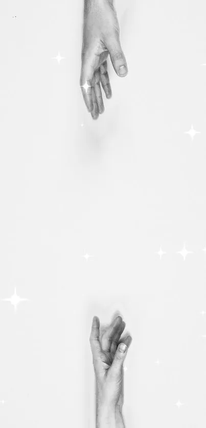 Art Grey Hand Live Wallpaper