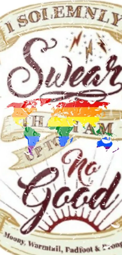Art Handwriting Poster Live Wallpaper