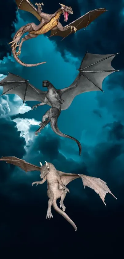 Art Mythical Creature Bat Live Wallpaper