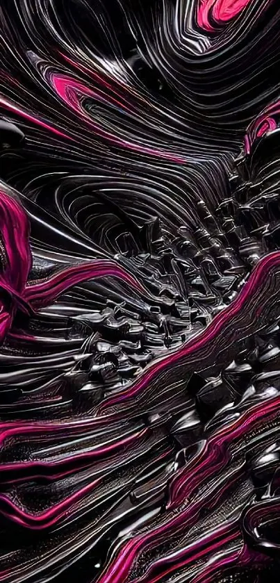 Art Pattern Magenta Live Wallpaper