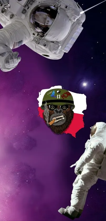 Astronaut World Space Live Wallpaper