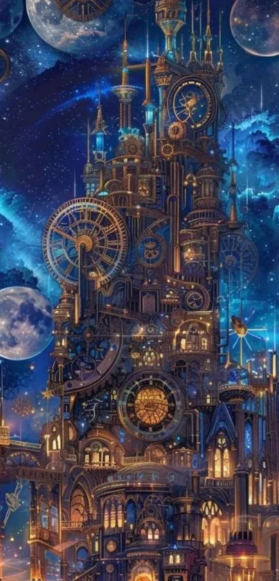 Astronomical Object Tower Universe Live Wallpaper