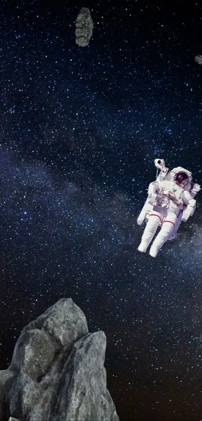 Atmosphere Sky Astronaut Live Wallpaper