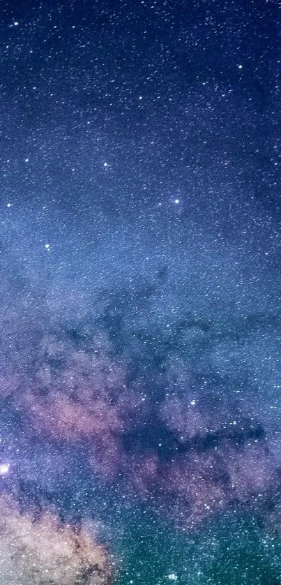 the galaxy sky Live Wallpaper