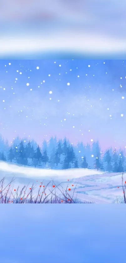 Atmosphere Sky Snow Live Wallpaper