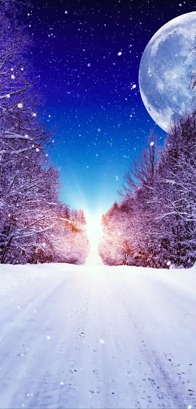 Atmosphere Snow Sky Live Wallpaper