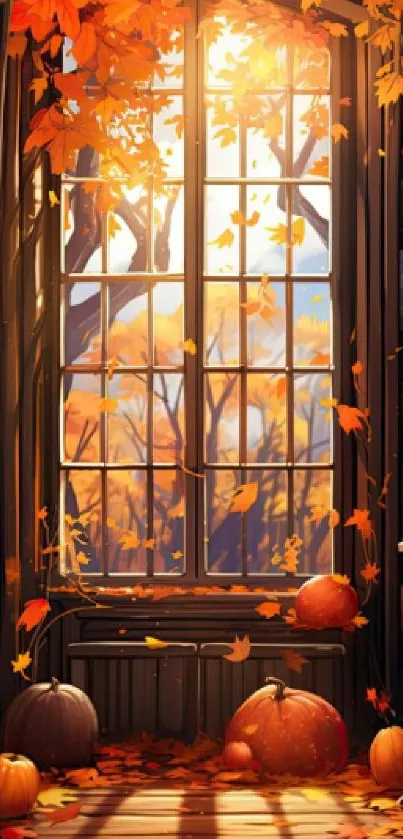 Autumn-themed wallpaper collection with cozy and colorful designs.