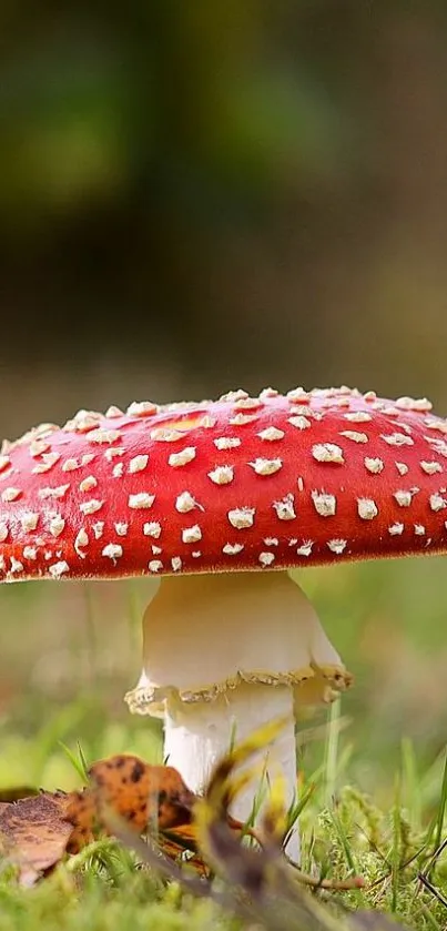 Autumn Fungus Mushroom Live Wallpaper
