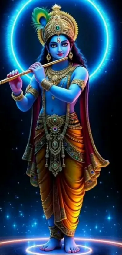 Bansuri Flute Mythology Live Wallpaper