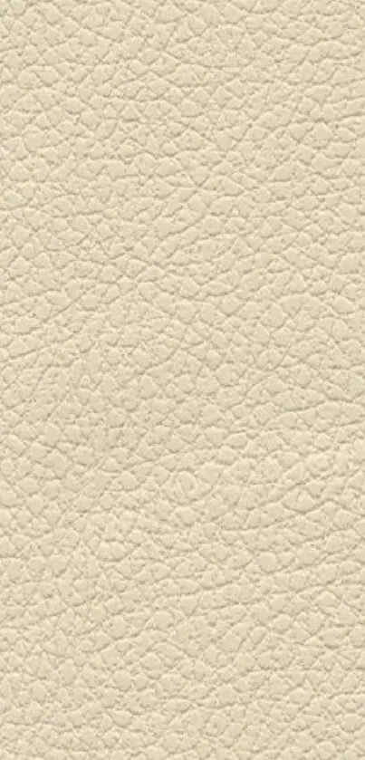 Beige leather textured mobile wallpaper for elegance.