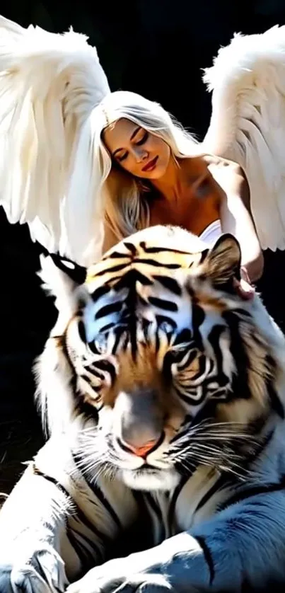 Bengal Tiger Siberian Tiger White Live Wallpaper