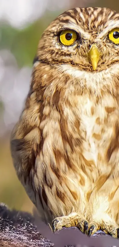 Bird Eye Owl Live Wallpaper