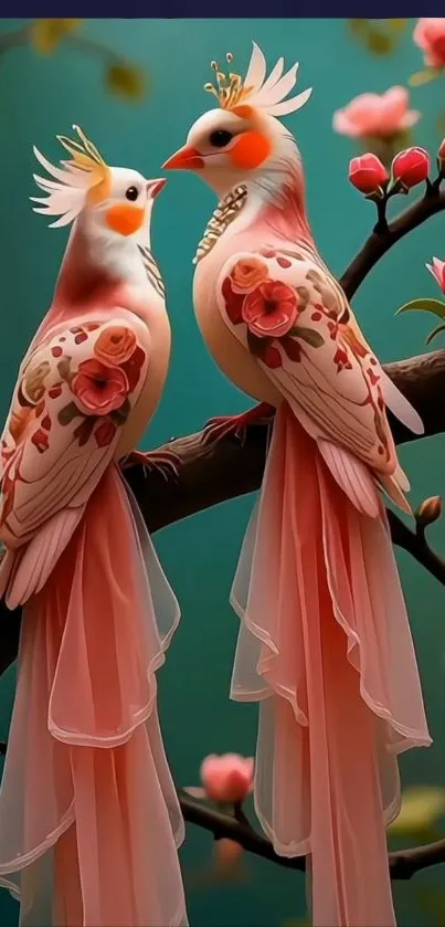 Bird Hand Beak Live Wallpaper