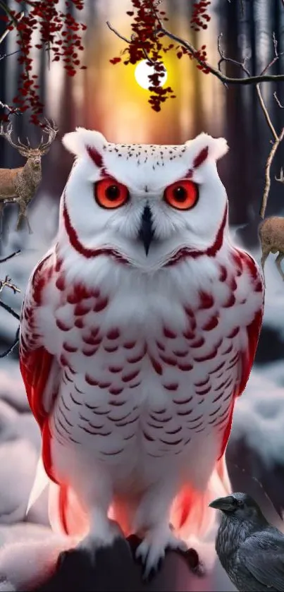 Bird Owl Wing Live Wallpaper