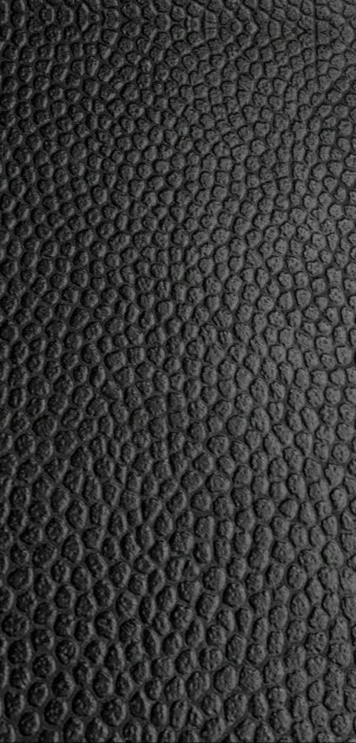 Black leather textured mobile phone wallpaper with elegant design.