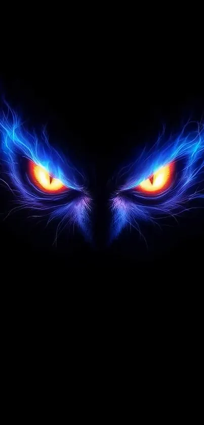 Blinking Furry Eyes Live Wallpaper