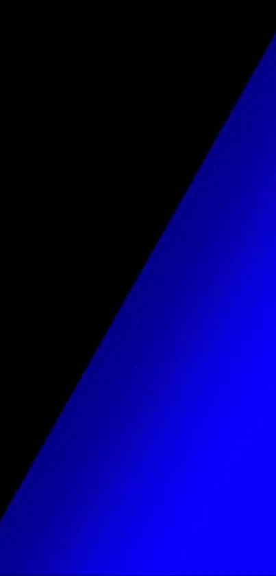 Abstract blue and black mobile wallpaper design.