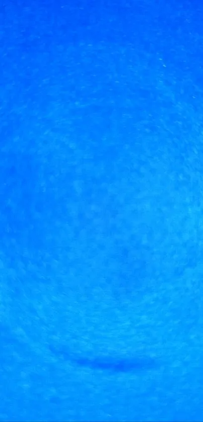 Serene blue gradient wallpaper for mobile device.