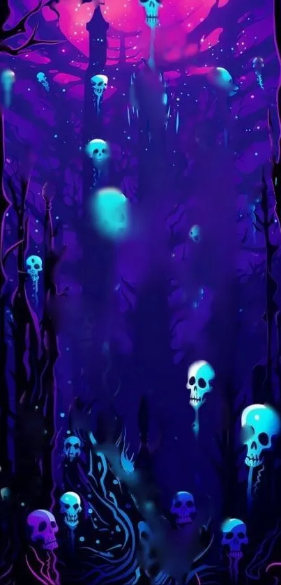 Blue Purple Light Live Wallpaper