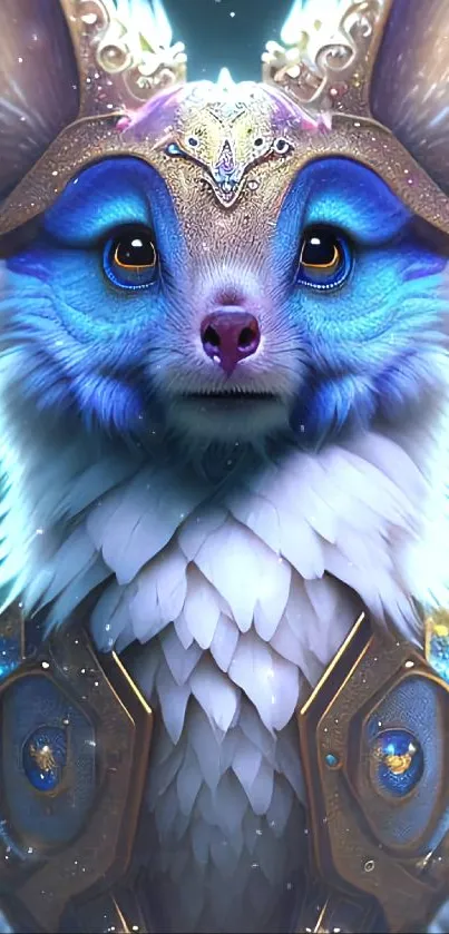 Blue Purple Mythical Creature Live Wallpaper