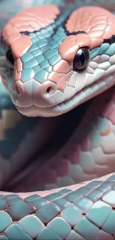 Blue Snake Reptile Live Wallpaper