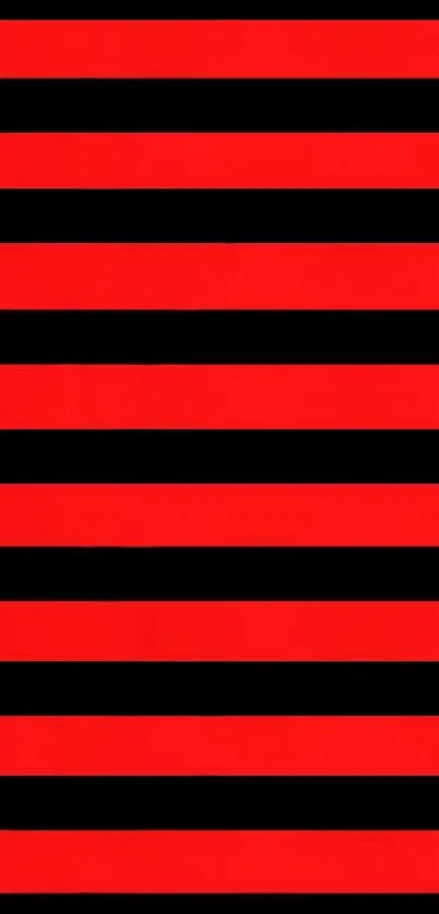 Red and black striped mobile wallpaper background.