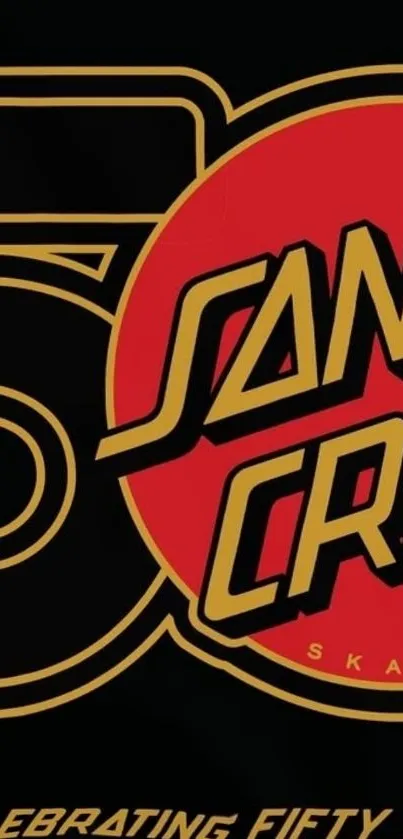 Santa Cruz logo with bold design and vibrant colors