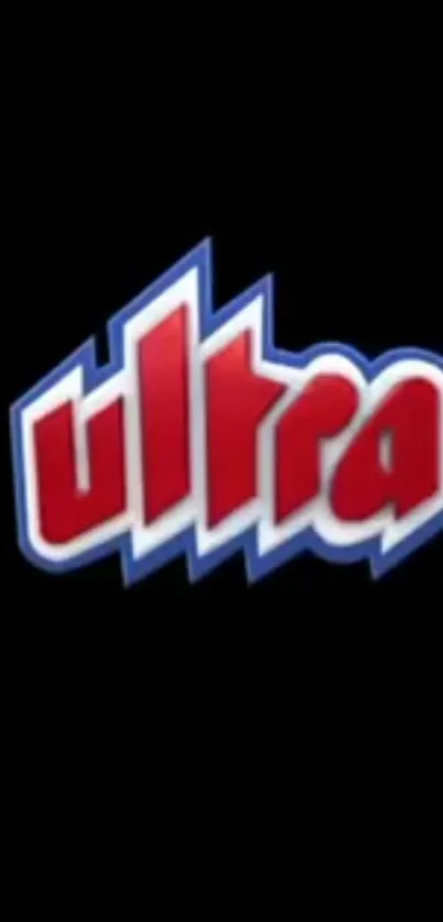 Bold Ultra logo with red text on a black background.