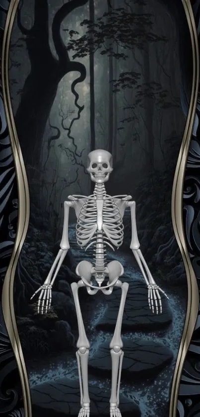 Bone Skeleton Skull Live Wallpaper