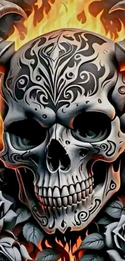 Bone Skull Skeleton Live Wallpaper