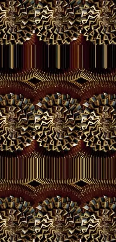 Brown Gold Textile Live Wallpaper