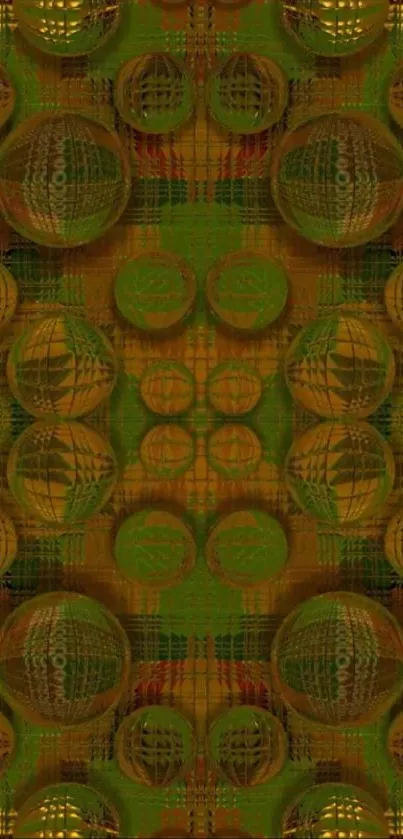 Brown Symmetry Wood Live Wallpaper