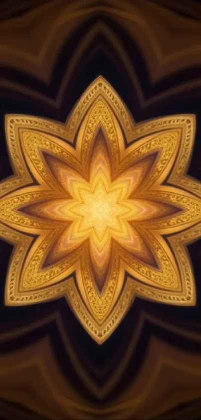 Brown Wood Symmetry Live Wallpaper