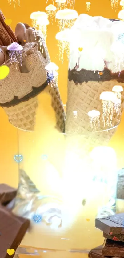 tummy yummy food  Live Wallpaper